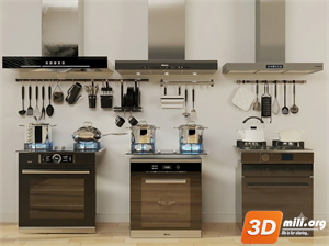 Kitchen appliance Skp Files 
